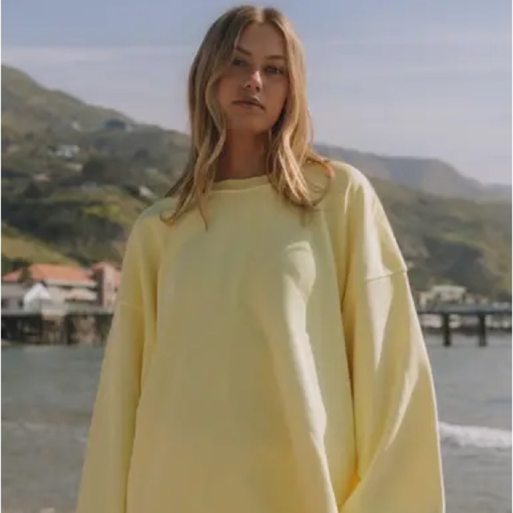 Daily Drills Yellow Sweatshirt